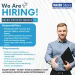 Wanted Male Sales Officer