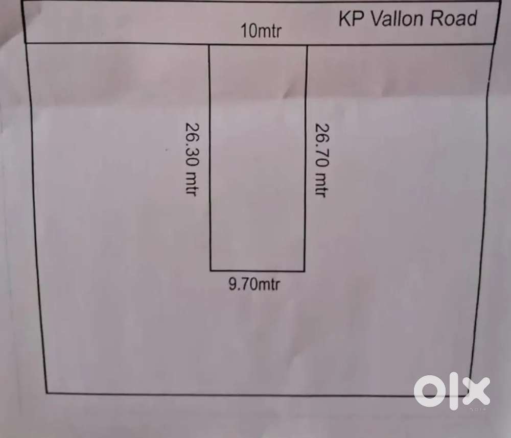 Ernakulam kadavathara KP valluvan road face, 7 cent for sale