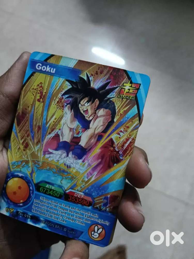 Goku atominus ultra instinct card