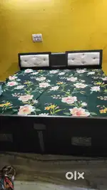Double bed for sale with mattress