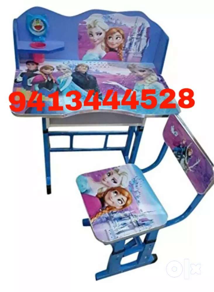 New student table chair study set kids furniture
