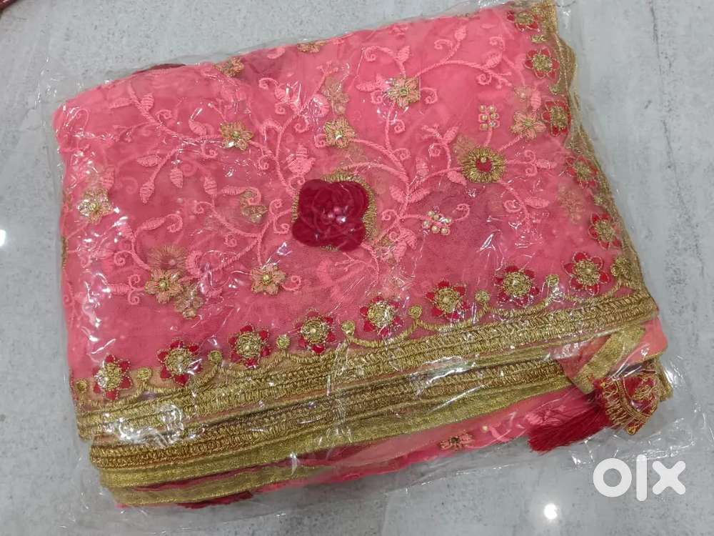 Saree embroidery