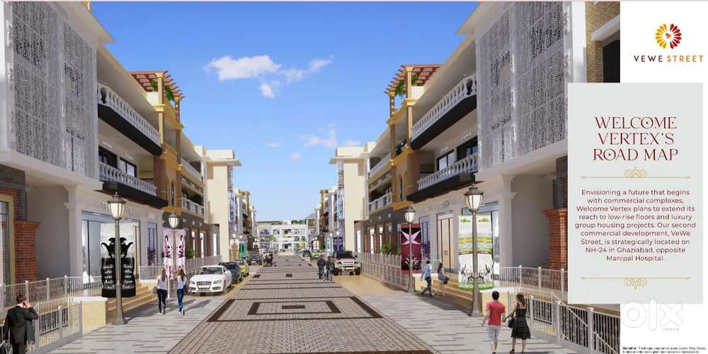 Commercial Shop In Jaipuriya Sunrise on NH 24 Opp Manipal Hospital GZB