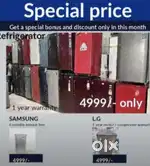 I'dm99 deewali sale on second hand fridge with washing machine
