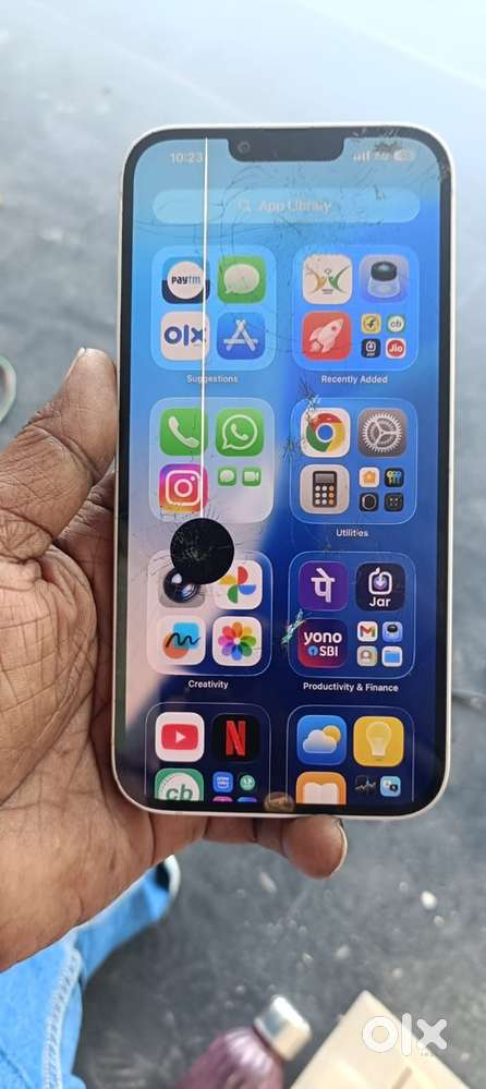 I phone 14 plus 128 gb only mobile display break