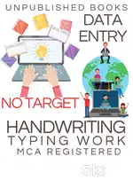 DATA ENTRY TYPING HANDWRITING WORK