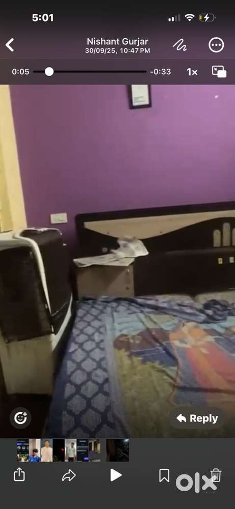 2 bhk for rent fully furnished