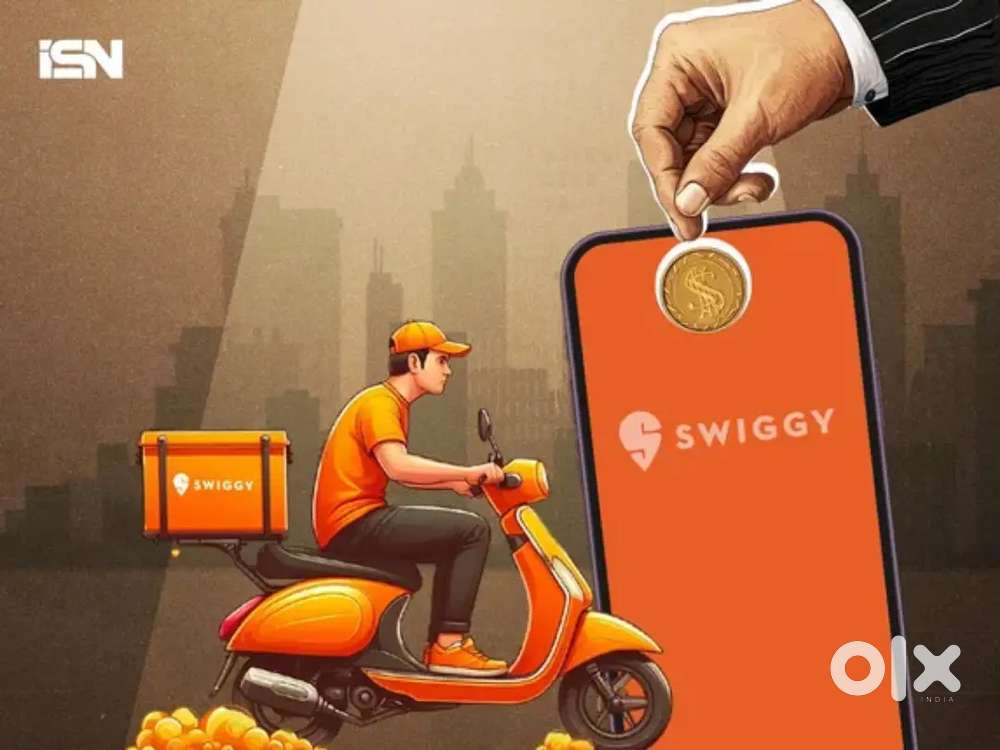 Swiggy food and instamart delivery boy