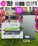 REALME PAD 2 6/128GB GREY BOX FULLKIT WITH WARRANTY  (FRESH CONDITION)