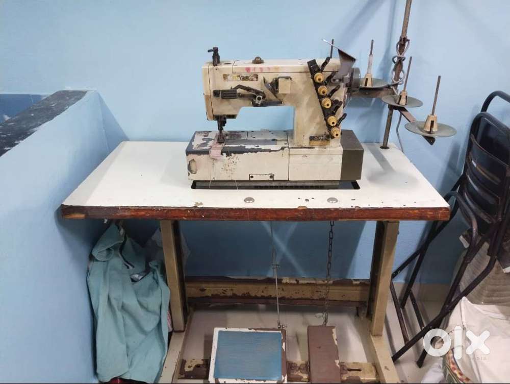Joyee Fatlock Machine + Jack 4-Thread Overlock + Pegasus 4-Thread Over