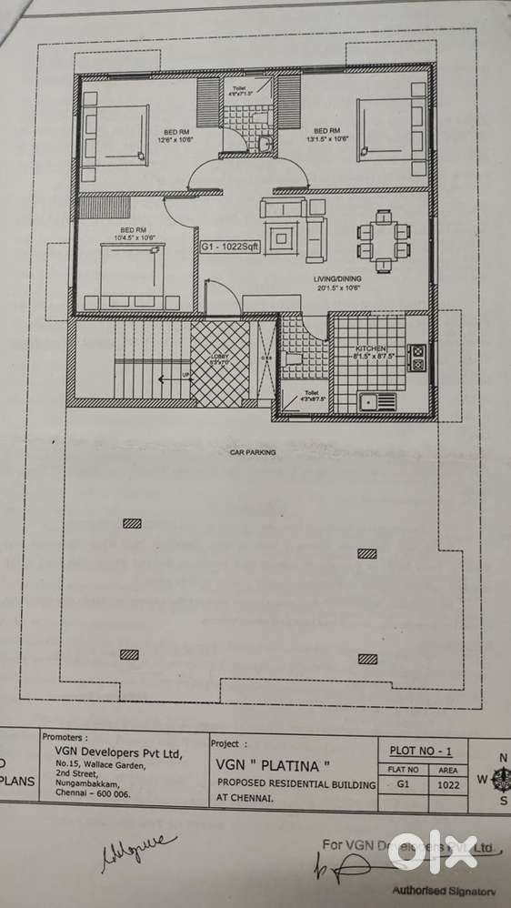 Rent 3BHK flat in Ayapakkam