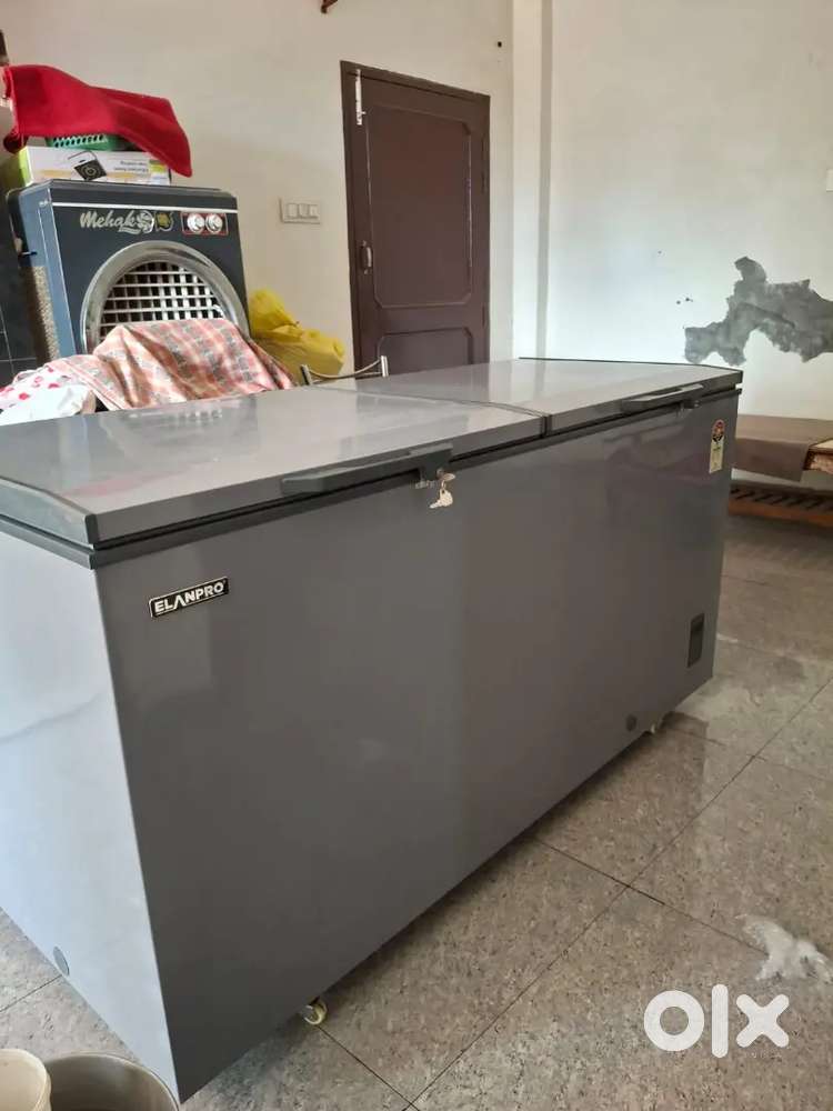 Elanpro Double Door Deep Freezer For Sole condition  new