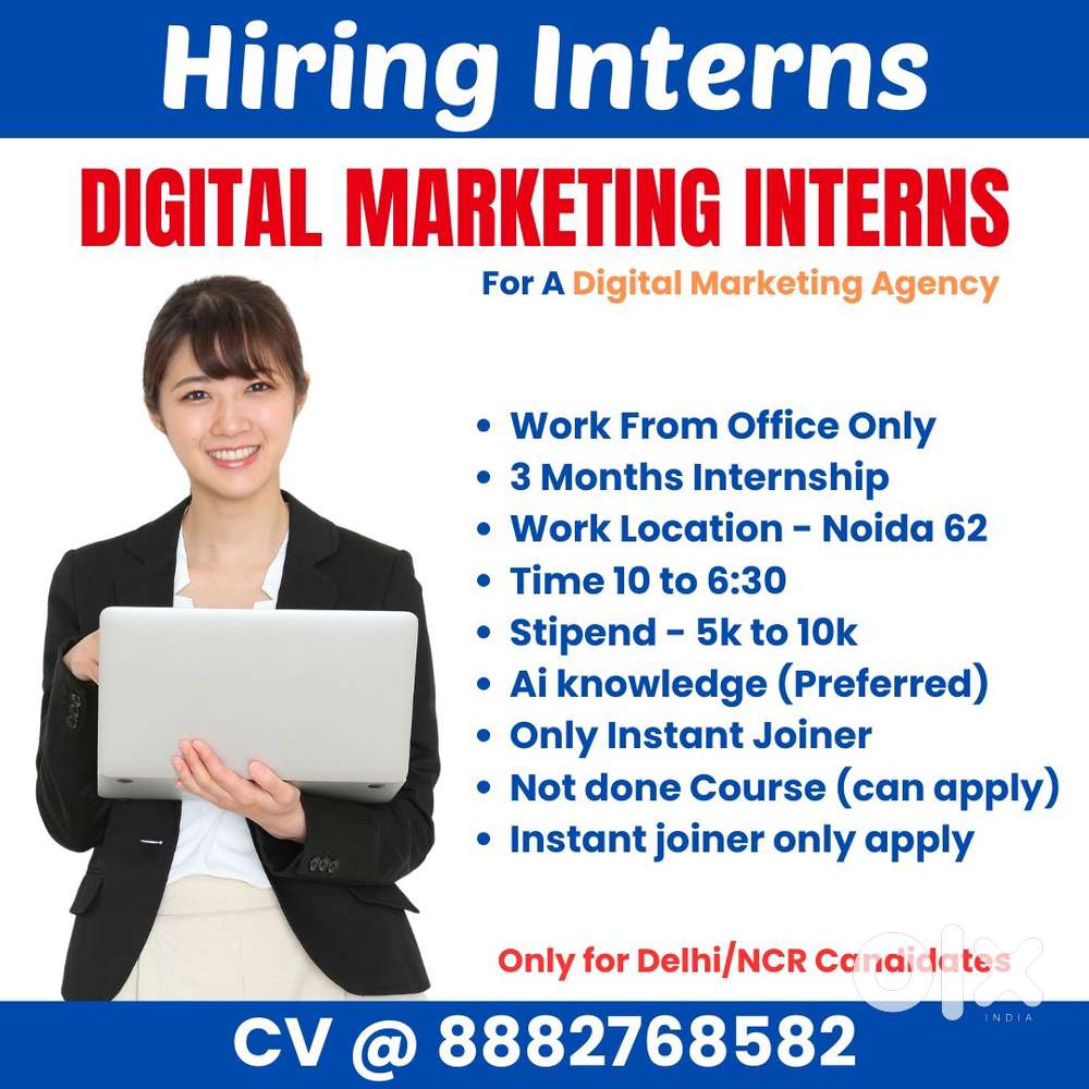 Hiring for Digital Marketing Interns