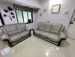 Durian Blos leatherette sofa set