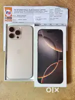 Iphone 16 pro max 512gb desert titanium two months old