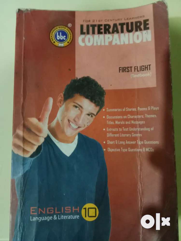 Literature campanion of first flight book ncert class 10