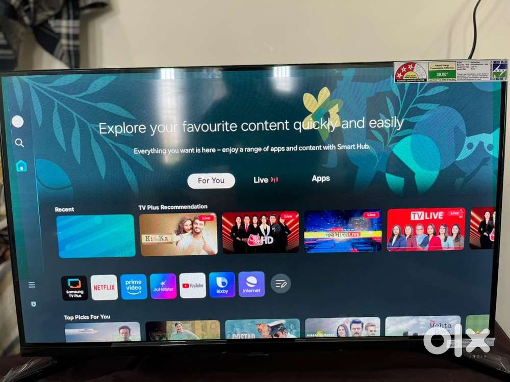 Samsung 32 inch tv Hd