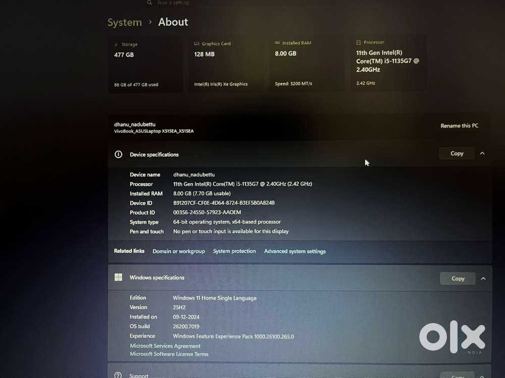 Asus X515EA for sale