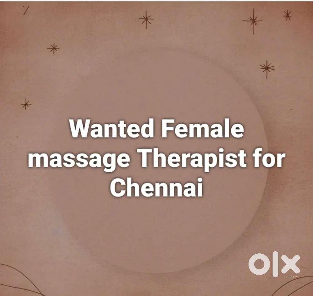 Required Female massage Therapist