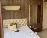 1Bhk full furnished flat available on rent lig square indore