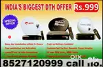 All DTH Available Best Rate DishTV Airtel Videocon D2H Tata  Sky  Play