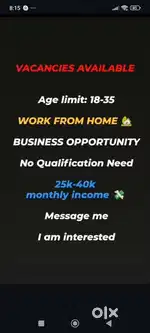 Work from home