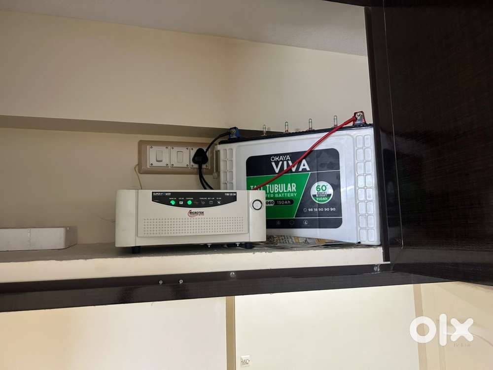 Microtek inverter and okaya viva battery