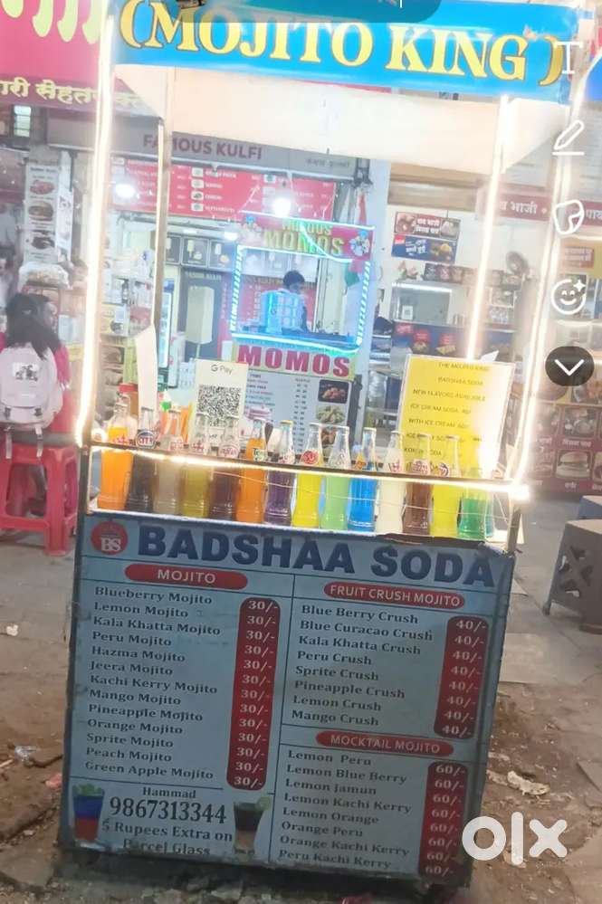 Soda shop Mojito counter per ladka chahiye urgent at kamothe