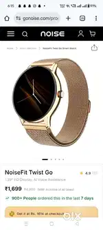 BRAND NEW NOISE FIT GO DIGITAL SMART WATCH ***ONE YEAR  WARRANTY