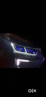 Innova Crysta complete led headlights Bugatti style