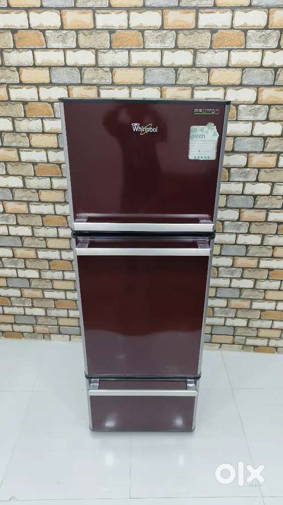 280 liters capacity for sale brand Whirlpool 3 door refrigerator