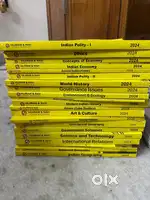 All Vajiram and Ravi Yellow Books 2024 and Recitals UPSC Books