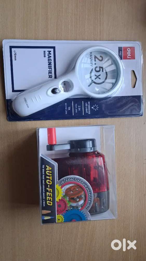 MAGNIFIER 9099 with Automatic Rotary pencil sharpener