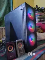 Dekstop cpu With Dolby speakers base ke saath