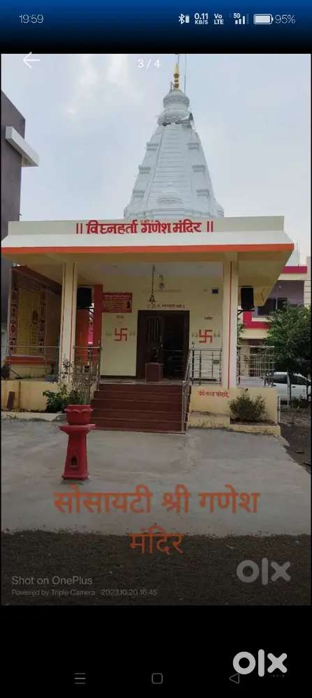 NA-44 plot near Iskcon mandir