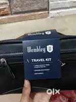Leather travel kit full new pure leather