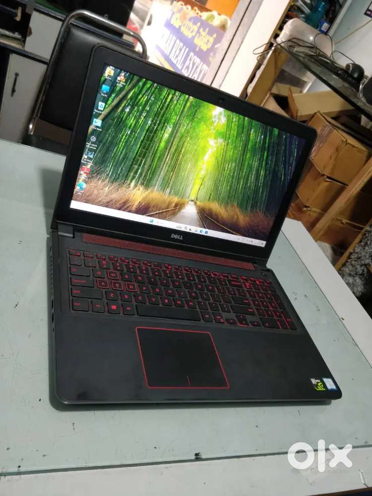 Dell Gaming laptop laptop + i7 7th gen + 16GB RAM + 128gb SSD+ 1TB HDD