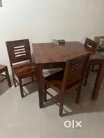 Sofa cum bed n dining table combo