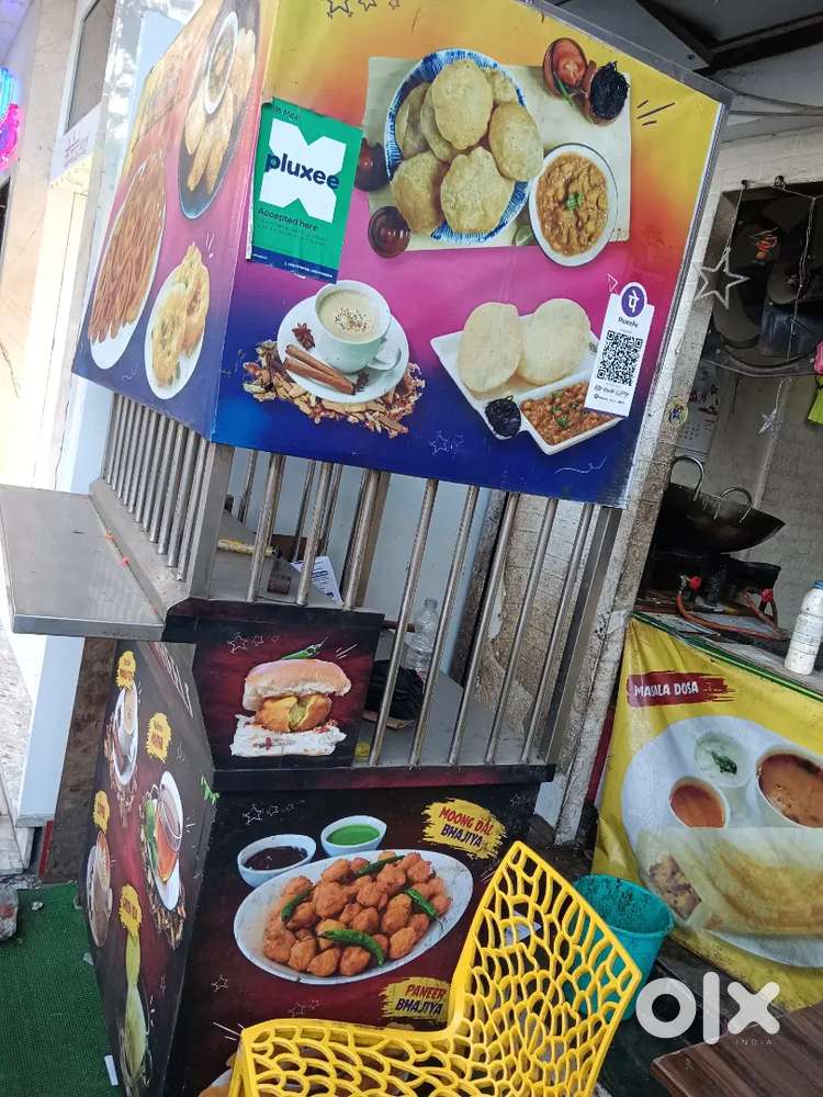 Tea Or Chinese or Pav Bhaji Counter