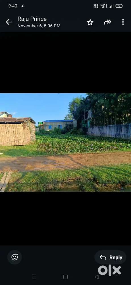 Gastola main road 40 meter inside