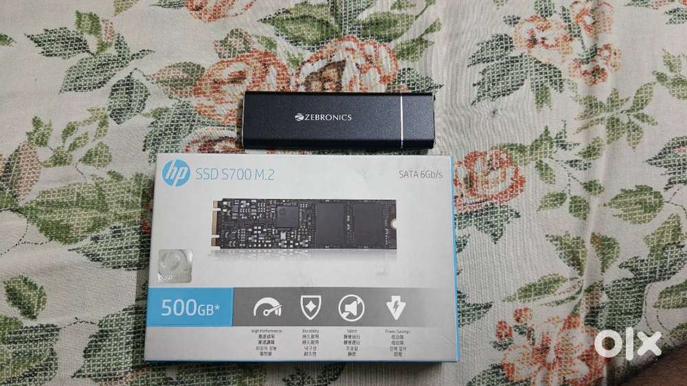 HP SSD 512 GB With Enclosure