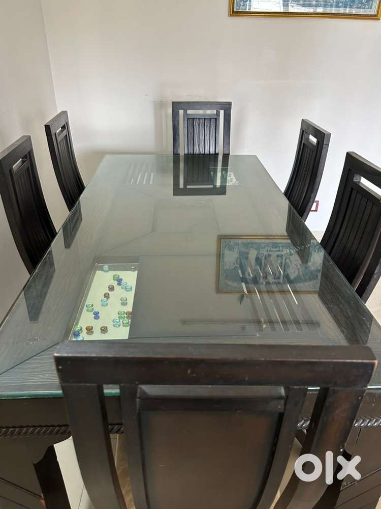 Dining table  with 6 chairs