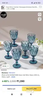 Nestasia Wine Glasses for sale