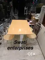 New ss frame restaurant table chair set restaurant hotel furniture