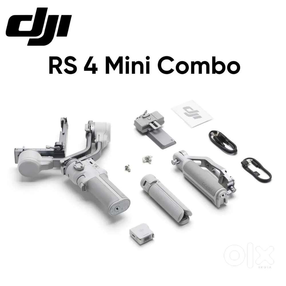 DJI RS4 Mini Combo – 10 दिन पुराना, बॉक्स और बिल सहित, Ahmedabad