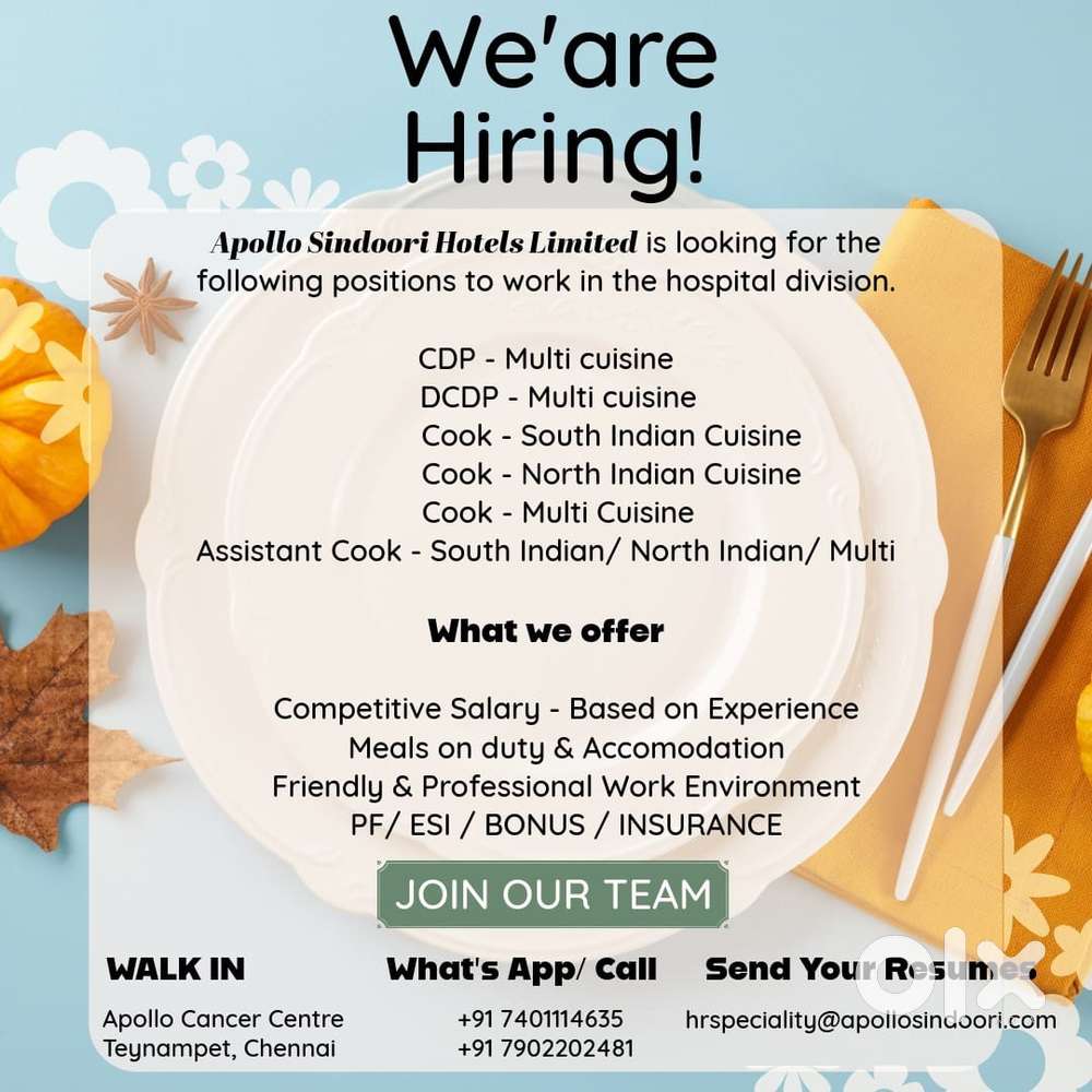 Urgent Requirement
