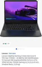 IdeaPad gaming 3 2022 model 2.5 years old
