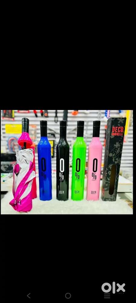 Bottle umbrella at wholesale price