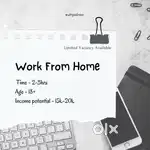Online work from home