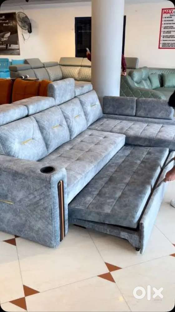 Cum bed + sofa set in emi available Aliyar Arham Recliner